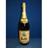 A 3 litre bottle of Leffe Blonde-Blond.