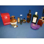 A quantity of Scotch whisky to include; Antiquary J&W Hardie 12 year old,