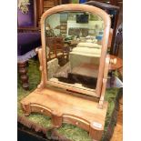 A dressing table swing Mirror with two drawers, 20'' x 25'' x 10''.