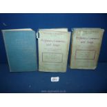 Three volumes of 'Perfumes, Cosmetics and Soaps' with special reference to cosmetics by W,