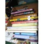 A quantity of books to include; Outdoor feasts, Dinner party book, Cologne, Hanover, etc.