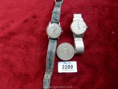 Two men's watches;