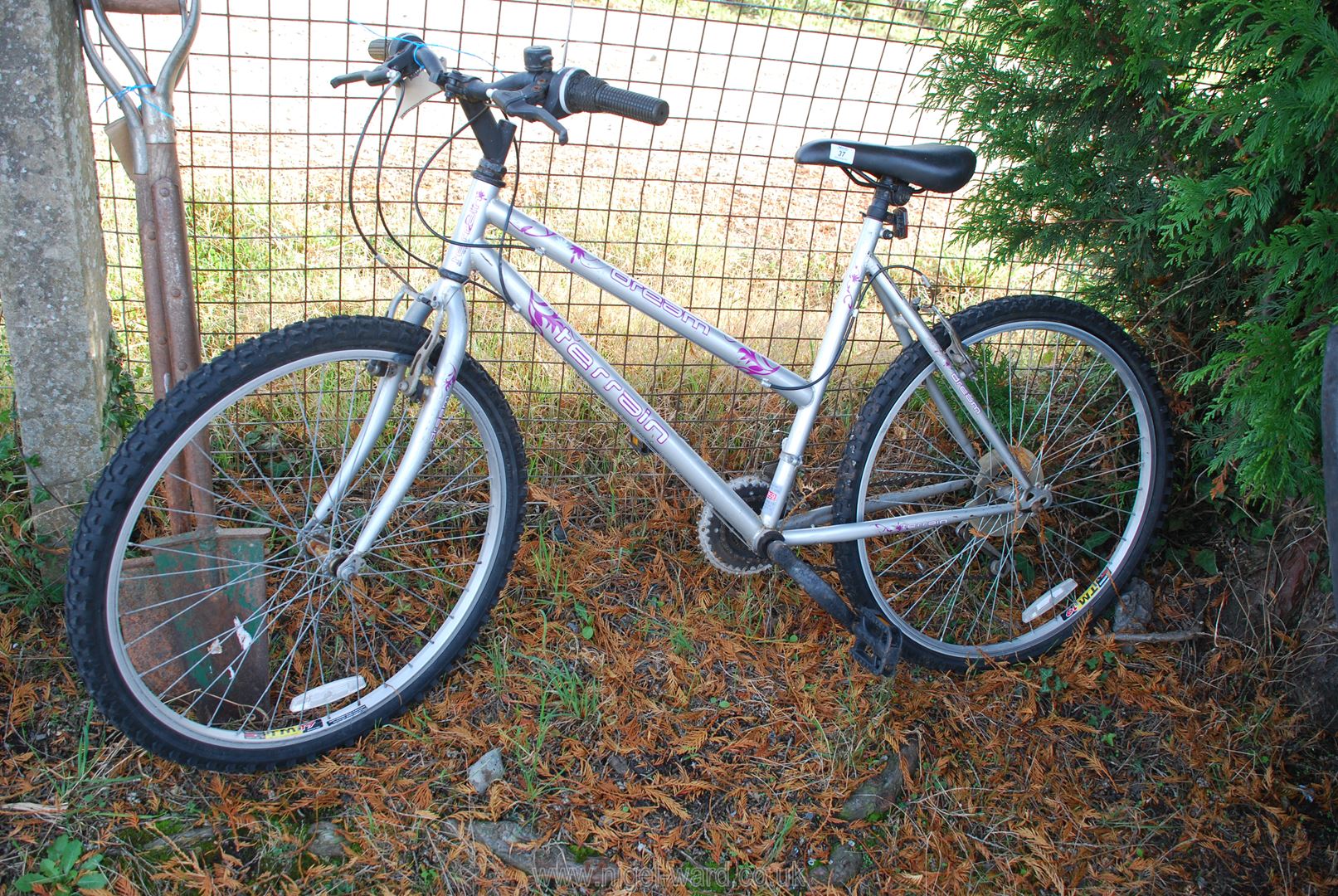 Ladies 21 speed Mountain bike (rear tyre a/f).