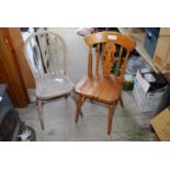 Two kitchen chairs