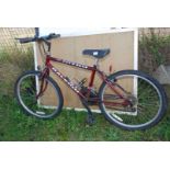 15 speed Raleigh Mountain bike.