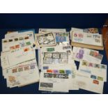 A quantity of First Day covers including; Cathedrals, Christmas's,