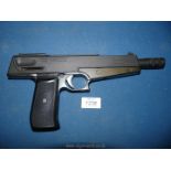 A .177 Webley Stinger metal ball bearing vintage air Pistol.