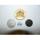A Flint Lead Works penny token 1813,