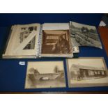 An album of old photographs, newspaper cuttings of Van Eeden, 1925 etc.