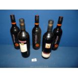 Three bottles of South African Arniston Bay 2006,