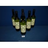 Six bottles of Raso de la Cruz Chardonnay 2011.