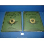 Two volumes of 'The Botanical Atlas' (I & II), by D. M'Alphine F.C.S, publisher W & A.K.