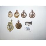A quantity of medallions including ''Federation of London Deaf Cluns engraved to rear ''L.