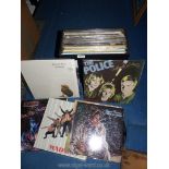 A case of LP's: Limahl, Sade,