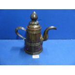 A 19th c. Tibetan copper and brass Teapot.