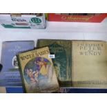 Four books including the annotated 'Alice' by Lewis Carroll, 'The Water-Babies',