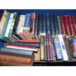 A box of books to include; Jenkinson's Practical Guide to the English Lakes,