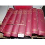 Eight volumes of Harmsworth Self Educator.