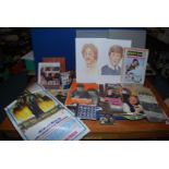 A quantity of Beatles posters and memorabilia.