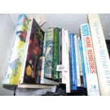 A quantity of cookbooks: Food With the Famous,