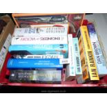 A small box of books: Jeremy Clarkson, Jonathan Dimbleby, Dan Brown etc.