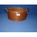 A copper planter