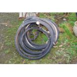 Quantity of used cycle tyres.