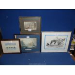 A quantity of Prints including "London Ophthalmic infirmary",