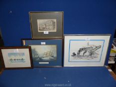 A quantity of Prints including "London Ophthalmic infirmary",