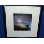A framed and mounted limited edition Print no.