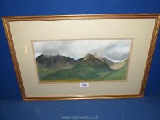 Vivien Grant: watercolour of Isle of Skye