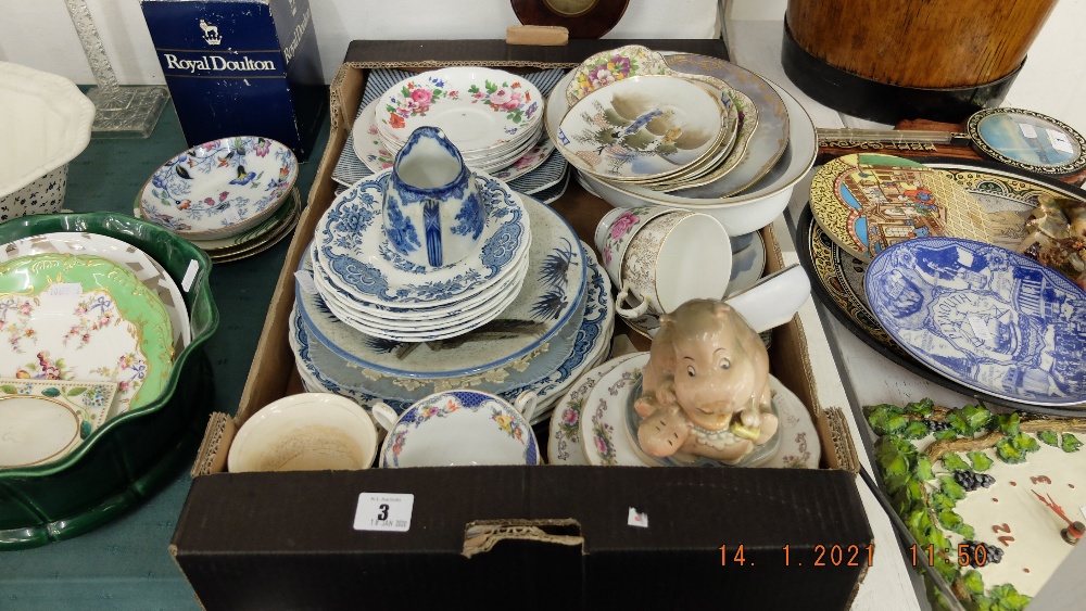 A qty of assorted china