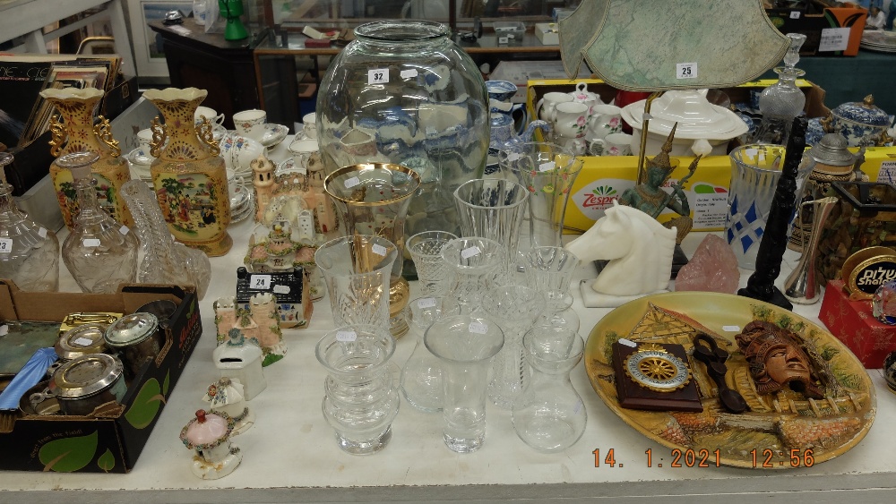 A qty of Waterford and other glassware