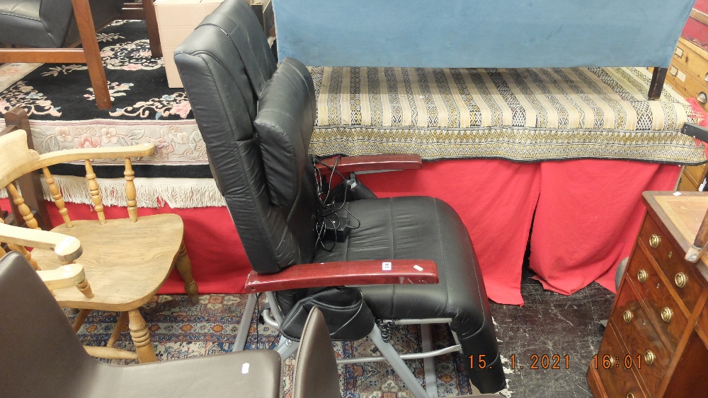 A massage chair