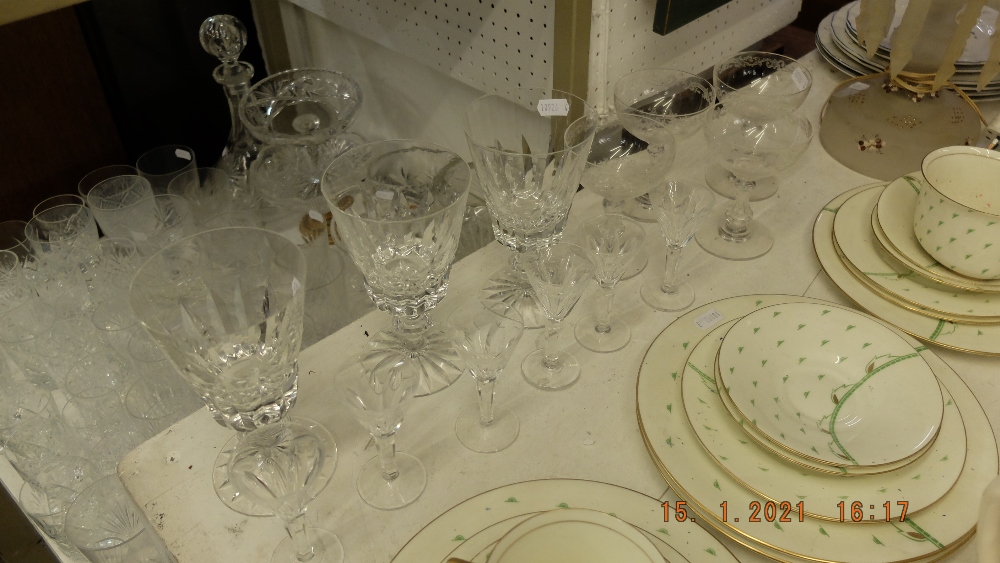 A qty of glassware inc. - Bild 2 aus 3