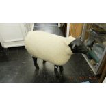 A model of a sheep 60cms by 80cms approx.