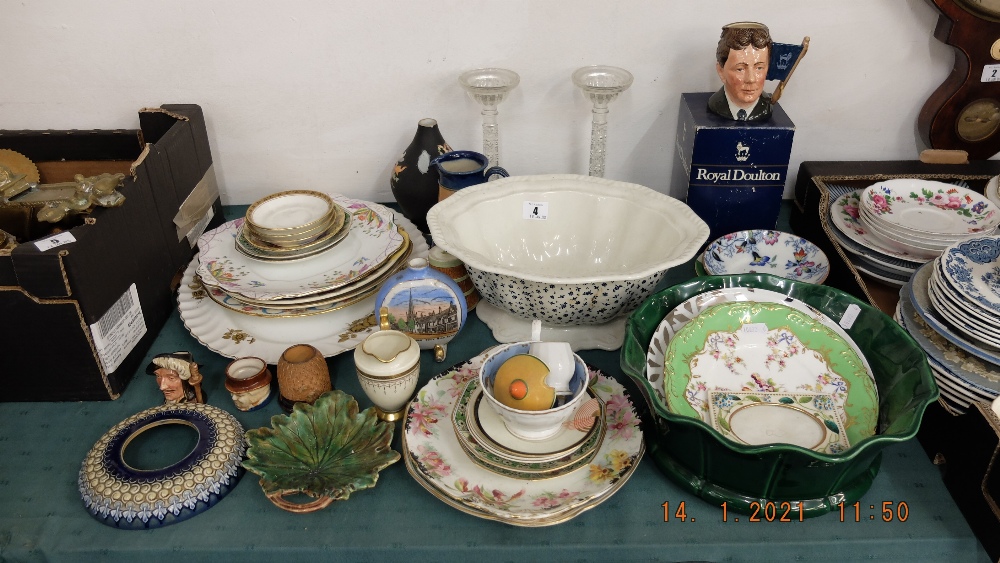 A qty of assorted china