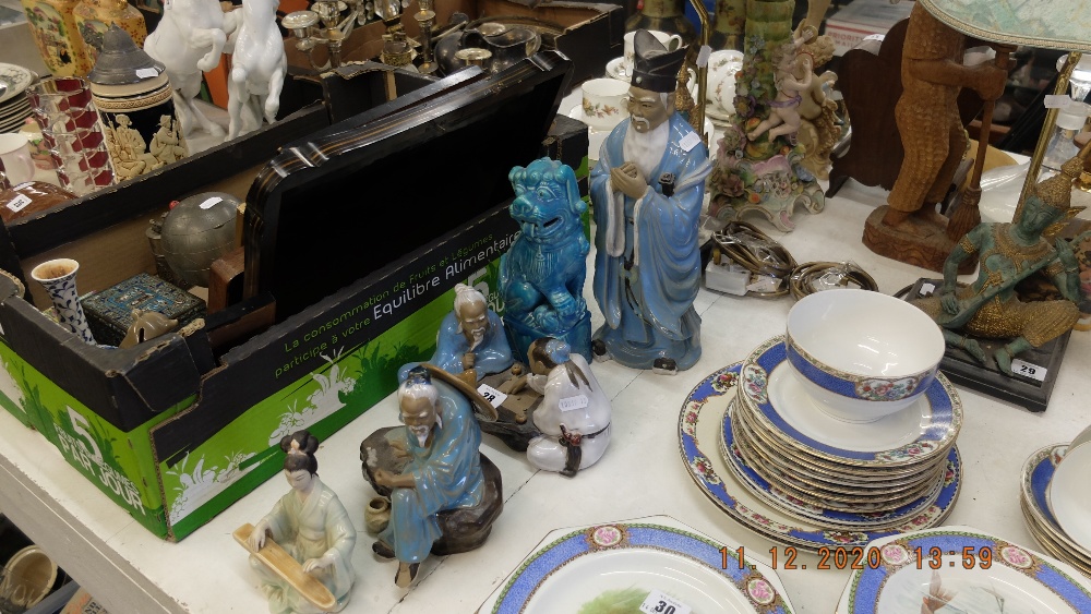 A qty of oriental china etc. - Image 2 of 3