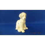 An early USSR porcelain dog