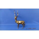 A bronze model of a Deer