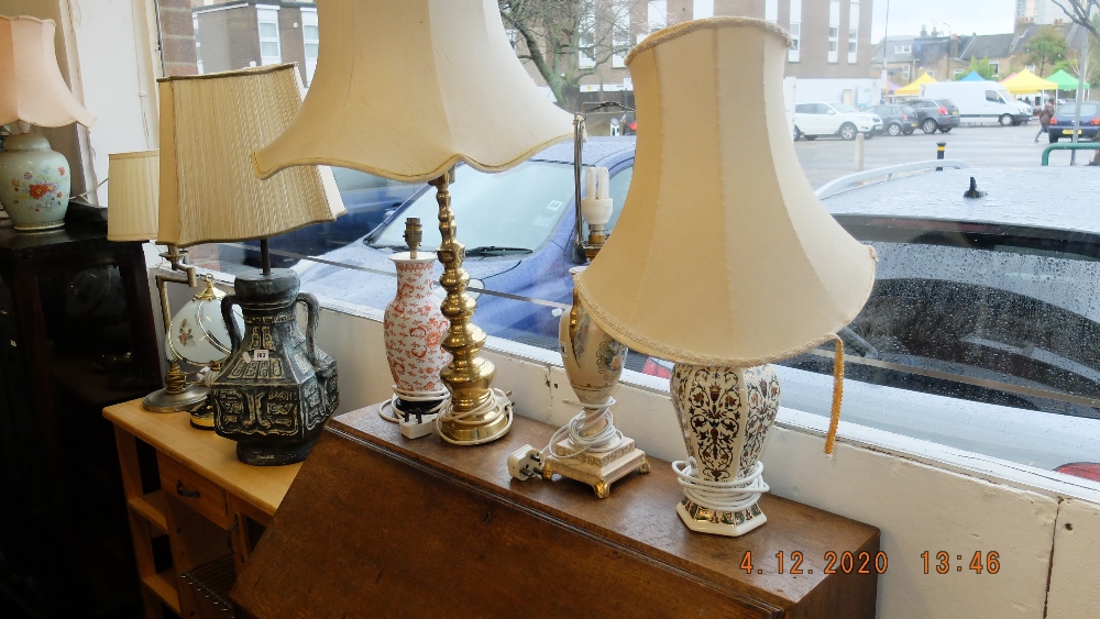 A qty of lamps etc. - Image 2 of 4