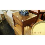 MAHOGANY COMMODE