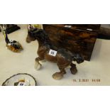 A Beswick shire horse, figurine,