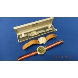 Three assorted watches