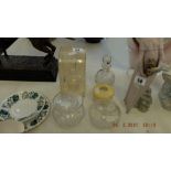 A qty of assorted glass inc.