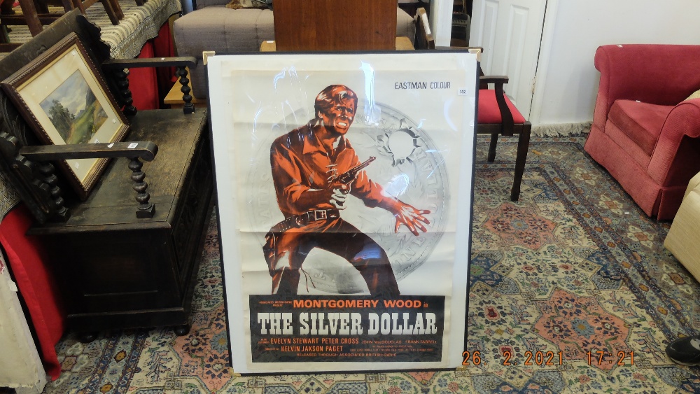 Two 1950's western film posters, - Image 2 of 2