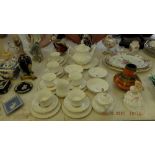 A thirty-two piece tea set by Royal Albert,