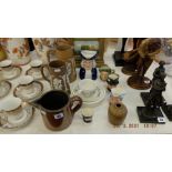 A qty of Doulton and other Stoneware