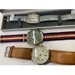 Three assorted watches