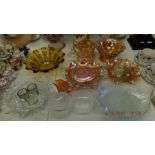 A qty of Carnival glassware